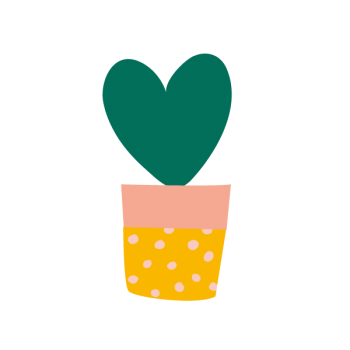 plante-coeur-pot-rose